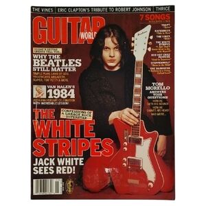 🎸Guitar World Magazine Featuring The White Stripes